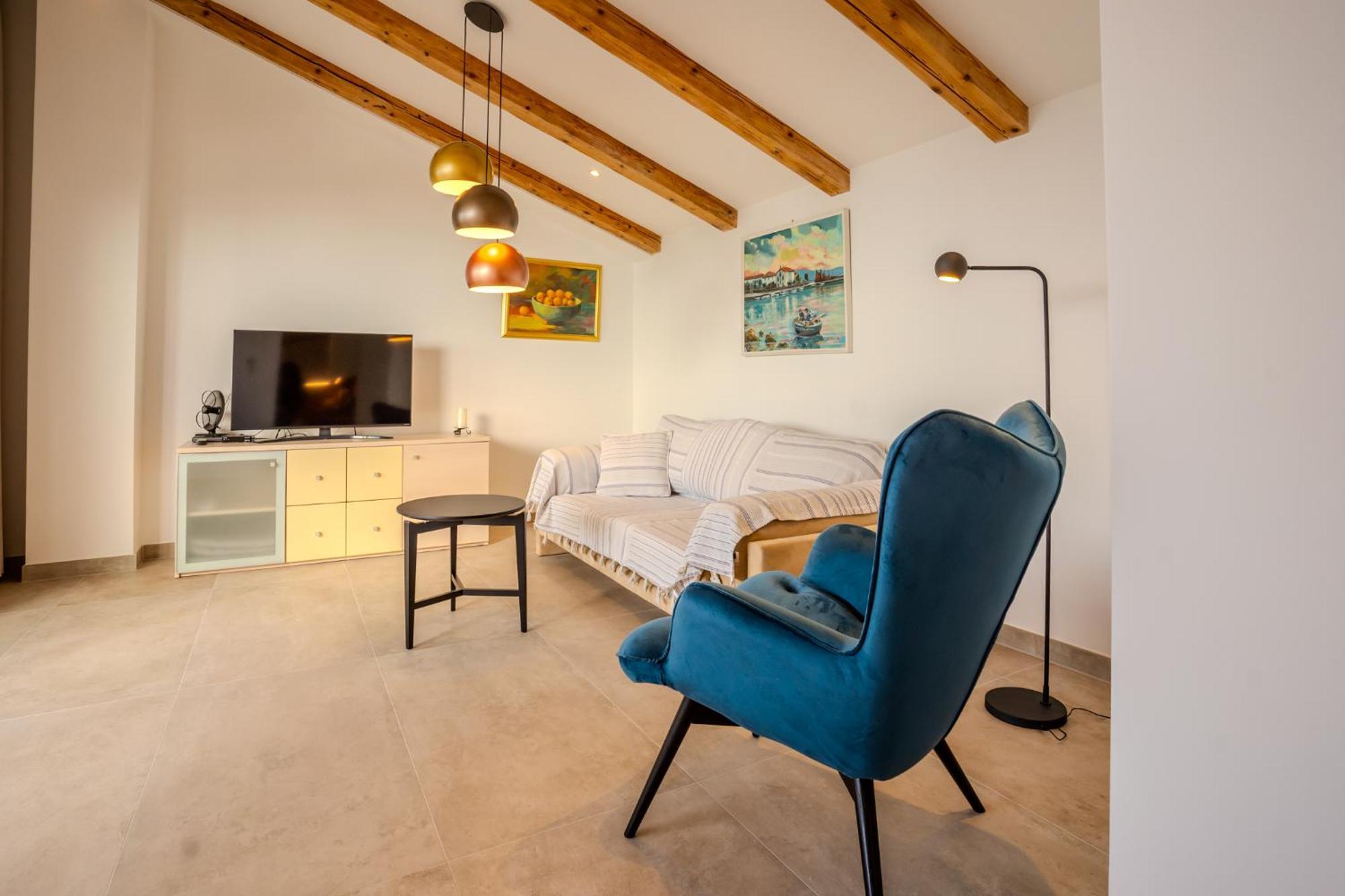 Apartment Hrabric Njivice Esterno foto