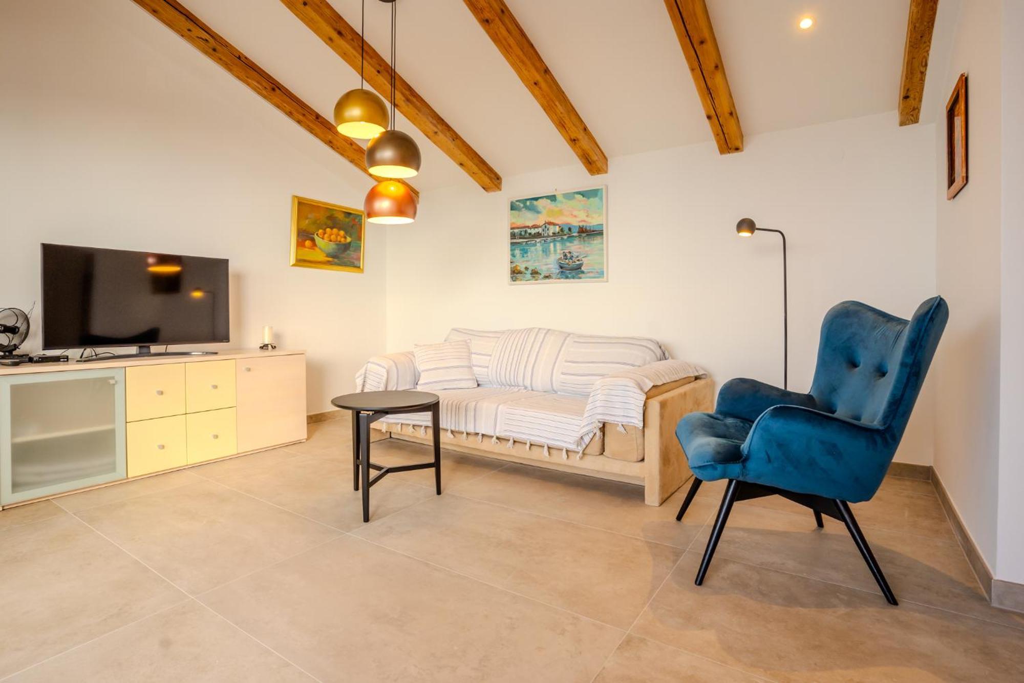 Apartment Hrabric Njivice Esterno foto